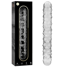 Nebula Series by Ibiza - Modell 15 Dildo Borosilikatglas Klar 18.5 cm-x-3 cm
