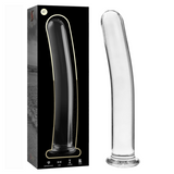 Nebula Series by Ibiza - Modell 17 Dildo Borosilikatglas Klar 18.5 cm-x-3 cm