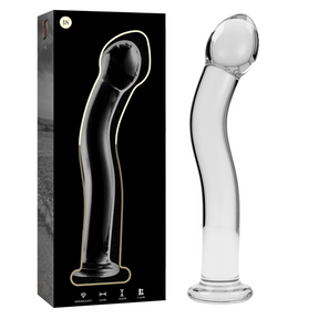 Nebula Series by Ibiza - Modell 18 Dildo Borosilikatglas Klar 18.5 cm-x-3.5 cm