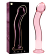 Nebula Series by Ibiza - Modell 18 Dildo Borosilikatglas Rosa 18.5 cm-x-3.5 cm