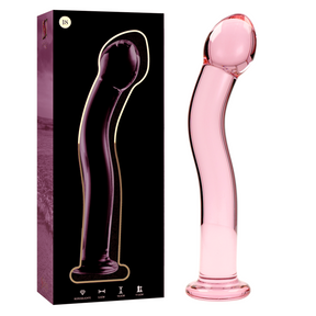 Nebula Series by Ibiza - Modell 18 Dildo Borosilikatglas Rosa 18.5 cm-x-3.5 cm