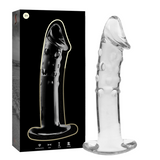 Nebula Series by Ibiza - Modell 19 Dildo Borosilikatglas Klar 18.5 cm-x-4 cm