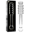Nebula Series by Ibiza - Modell 20 Dildo Borosilikatglas Klar 20.5 cm-x-3 cm