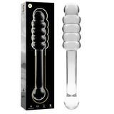 Nebula Series by Ibiza - Modell 20 Dildo Borosilikatglas Klar 20.5 cm-x-3 cm