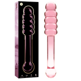 Nebula Series by Ibiza - Modell 20 Dildo Borosilikatglas Rosa 20.5 cm-x-3 cm