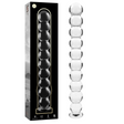 Nebula Series by Ibiza - Modell 22 Dildo Borosilikatglas Klar 21.5 cm-x-2.5 cm