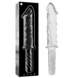 Nebula Series by Ibiza - Modell 24 Dildo Borosilikatglas Klar 28.5 cm-x-5 cm
