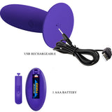 Pretty Love - Jugendplug Analvibrator mit Fernbedienung Violett