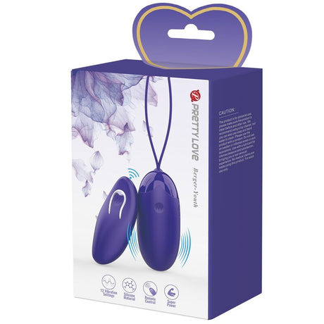 Vibrator Berger Youth Fernbedienung Vibrierendes Ei Violett.8
