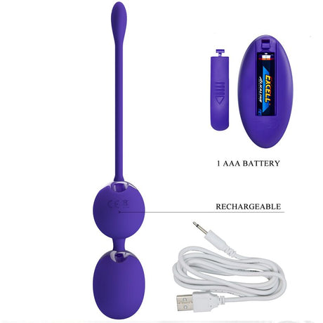 Vibrator Willie Youth Fernbedienungsblle & Violette Vibration.4