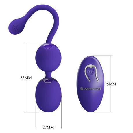Vibrator Willie Youth Fernbedienungsblle & Violette Vibration.3