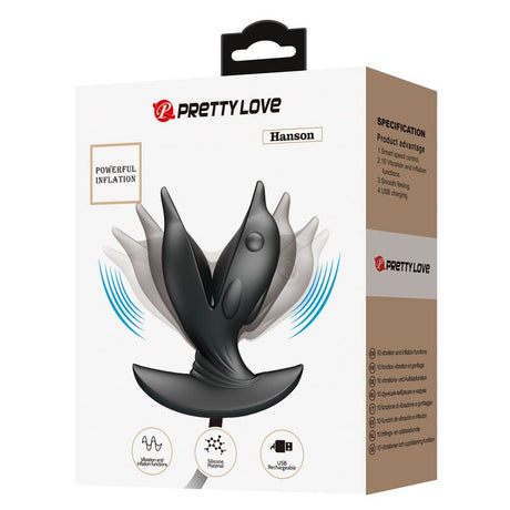 Pretty Love - Aufblasbarer & Wiederaufladbarer Delfin Analsplug