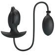 Analplug Aufblasbarer & Wiederaufladbarer Delfin Analsplug Schwarz