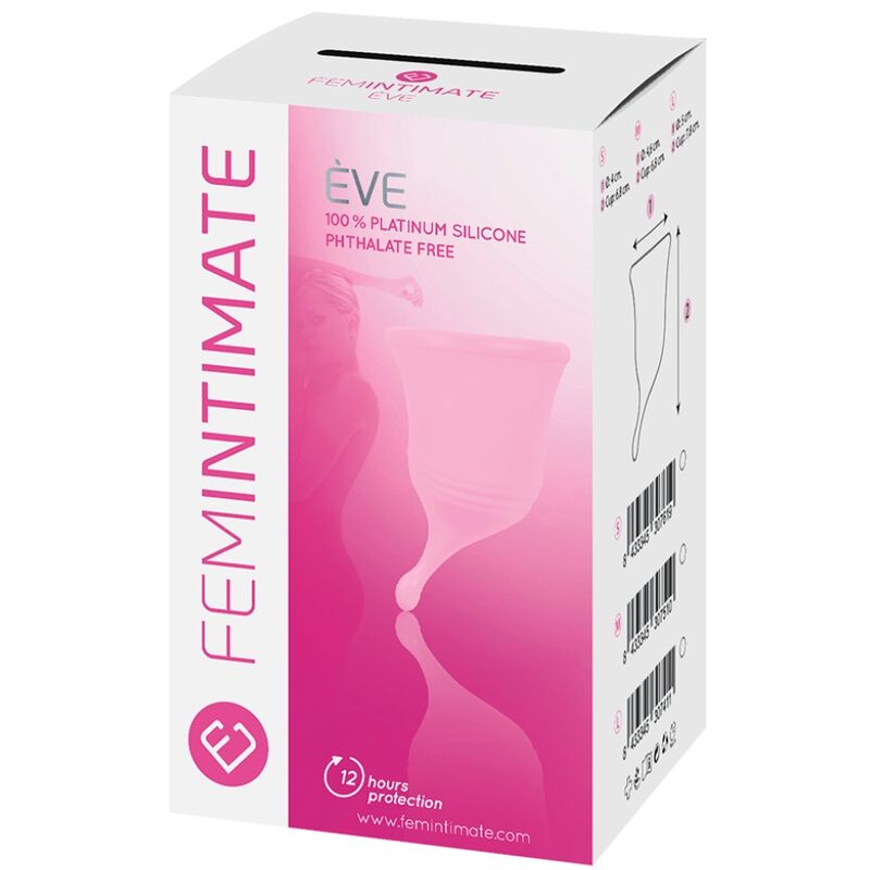 Femintimate - Eve Neue Silikon-Menstruationstasche - Grösse L