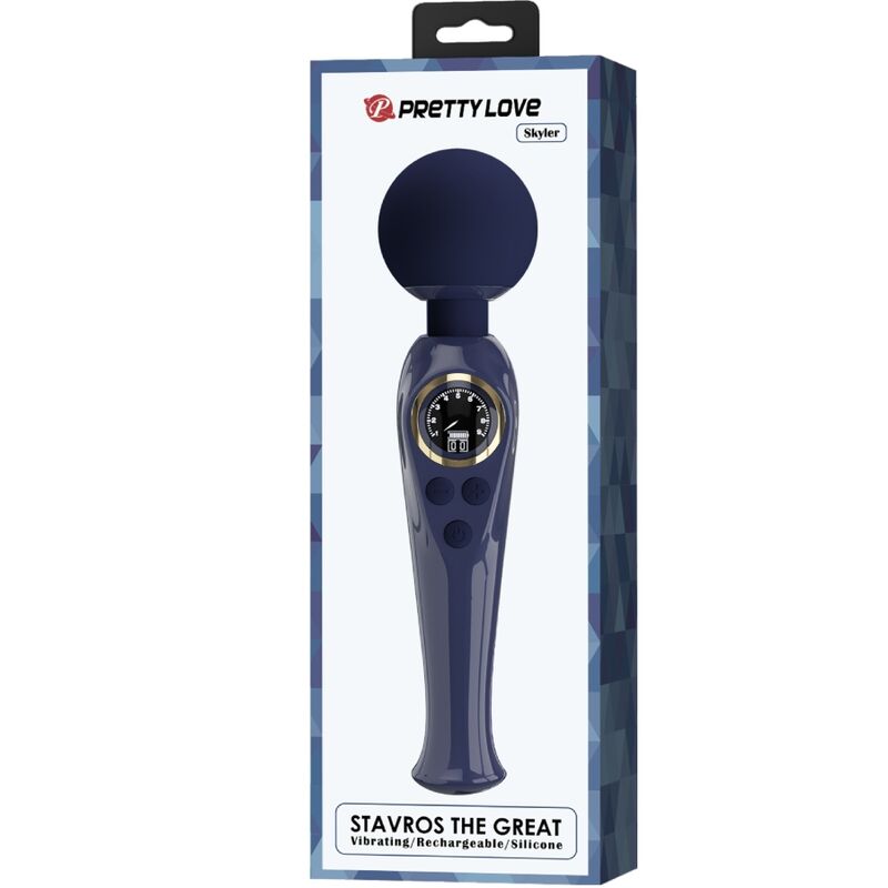 Pretty Love - Skyler Vibrator Stab Blau
