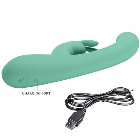 Pretty Love - Lamar Rabbit Vibrator & Grüner g-Spot