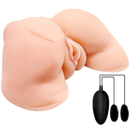 Masturbator Vagina und Anus mit Realistischem Netz mit Vibration.1