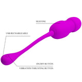Pretty Love - Callie Purple Wiederaufladbares Vibrations-Ei