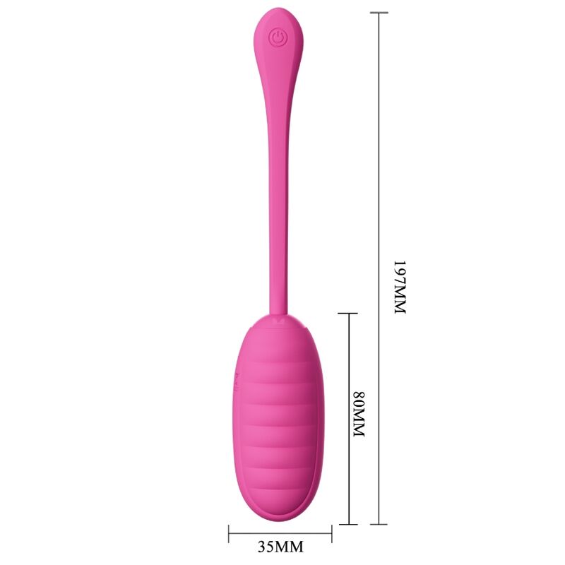 Pretty Love - Catalina Pink Wiederaufladbares Vibrierendes Ei App