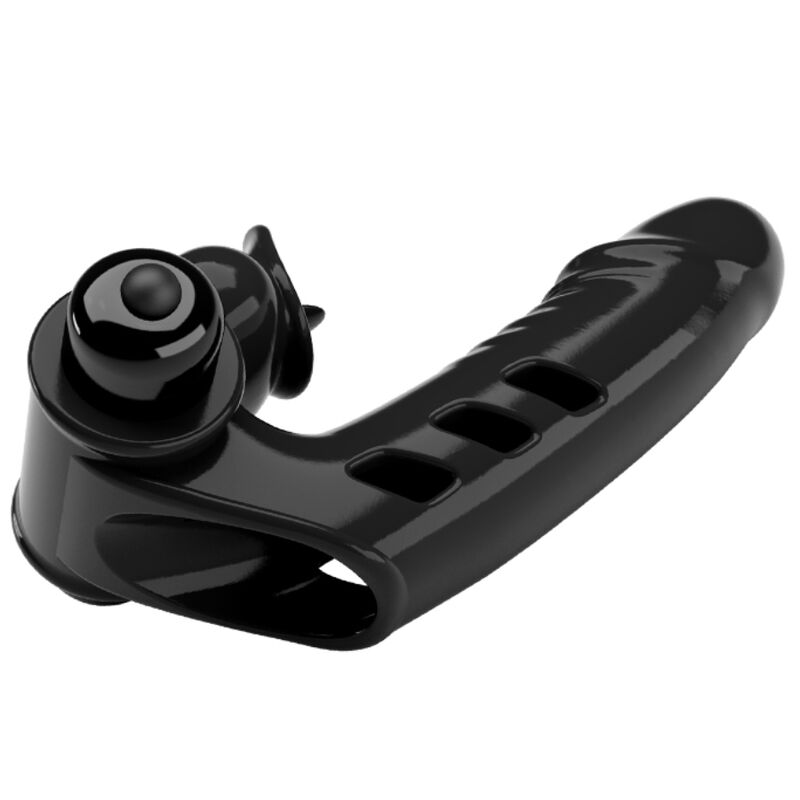Pretty Love - Corbin Schwarze Vibrator-Fingerabdeckung