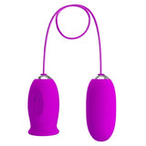 Pretty Love - Daisy Dual Egg Wiederaufladbarer Vibrator Lila