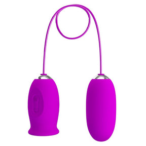 Pretty Love - Daisy Dual Egg Wiederaufladbarer Vibrator Lila