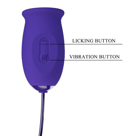 Pretty Love - Daisy Youth Violet Wiederaufladbarer Vibrator-Stimulator