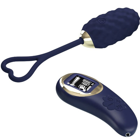Vibrator Vivian Blue Vibrations-Ei mit Fernbedienung Blau.1