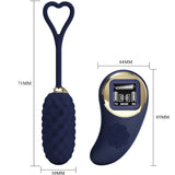 Pretty Love - Vivian Blue Vibrations-Ei mit Fernbedienung