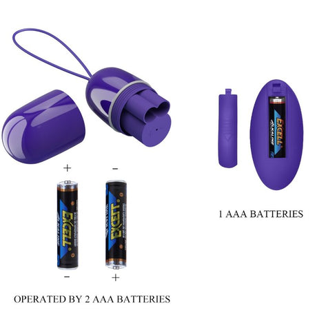 Vibrator Arvin Youth Verletzt Ei Fernbedienung Violett.4