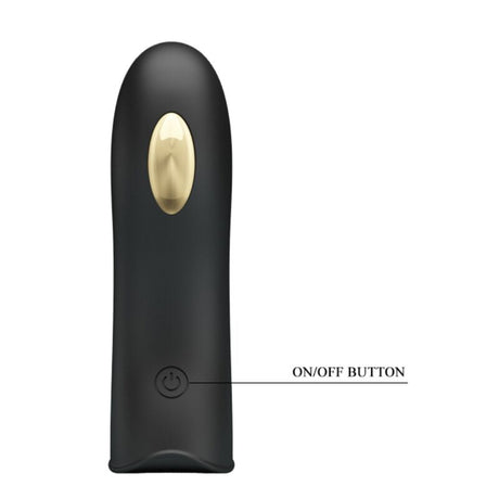 Penishülle Marico Schwarze Elektrostimulator-Fingerhülle.6