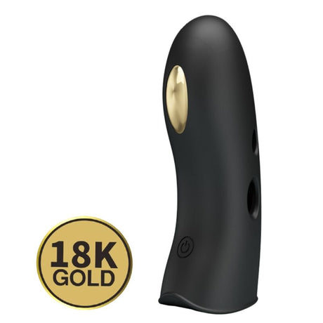 Penishülle Marico Schwarze Elektrostimulator-Fingerhülle