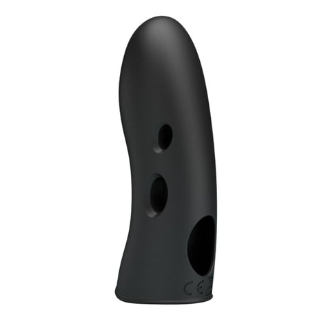 Penishülle Marico Schwarze Elektrostimulator-Fingerhülle.3