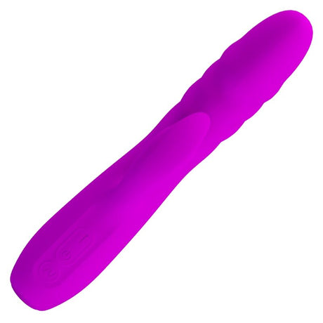 Pretty Love - Melanie Purple Wiederaufladbarer Kaninchenvibrator