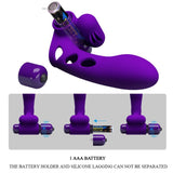 Pretty Love - Orlando Purple Vibrator Fingerhülle