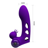 Pretty Love - Orlando Purple Vibrator Fingerhülle