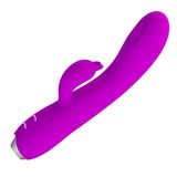 Pretty Love - Regina Wiederaufladbarer Vibrator-Sauggel Lila