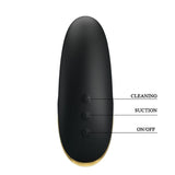 Pretty Love - Luxus-Wiederaufladbarer Saugmassager Schwarz