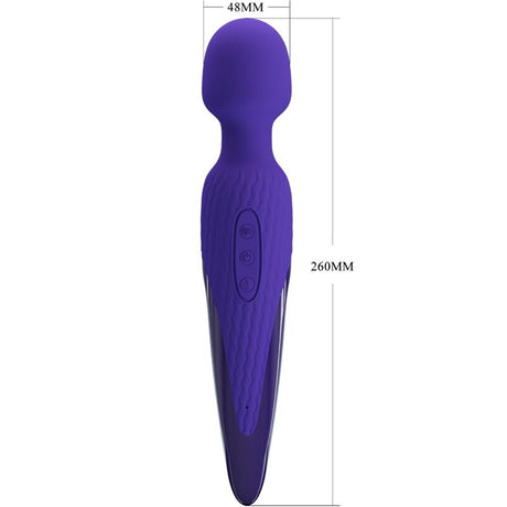 Pretty Love - Antony Youth Wand Vibrator Violet Wrmeeffekt