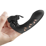 Pretty Love - Vance Black Rabbit Vibrator Fingerabdeckung