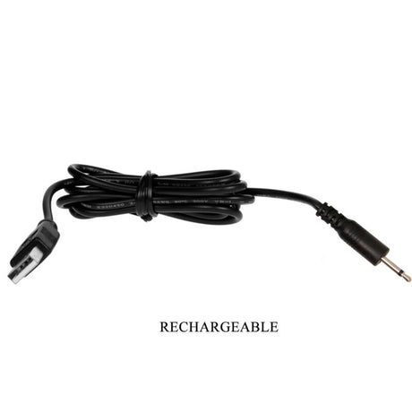 Pretty Love - Schwarzer Wiederaufladbarer, Vergoldeter Luxusvibrator
