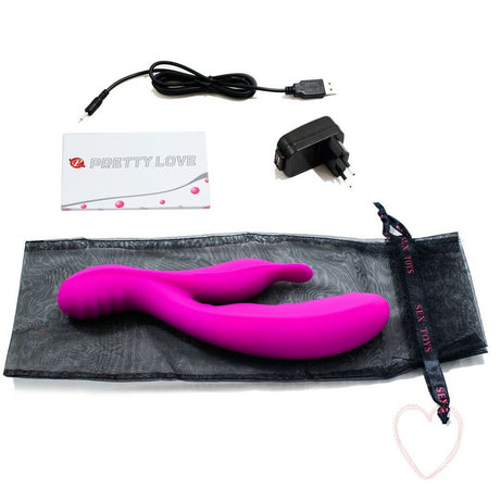 Rabbit-Vibrator Hochwertiges Bliss Lilac Flieder 21 x 3,7 cm