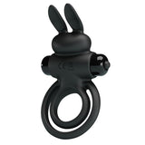 Pretty Love - Vibrator Iii Kaninchenring für Schwarzen Penis