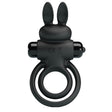 Pretty Love - Vibrator Iii Kaninchenring für Schwarzen Penis