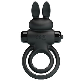 Pretty Love - Vibrator Iii Kaninchenring für Schwarzen Penis