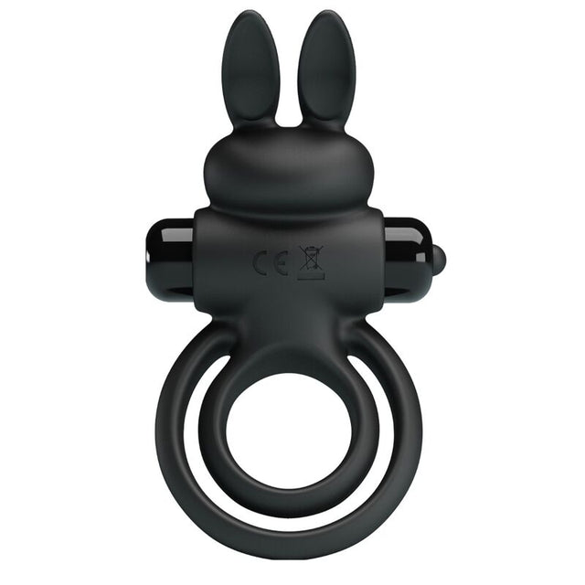Pretty Love - Vibrator Iii Kaninchenring für Schwarzen Penis