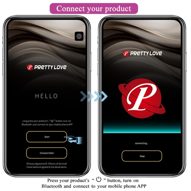 Pretty Love - Elvira Wiederaufladbare Vibrierblle Lila