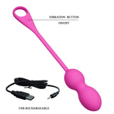 Pretty Love - Elvira Pink Wiederaufladbare Vibrierblle