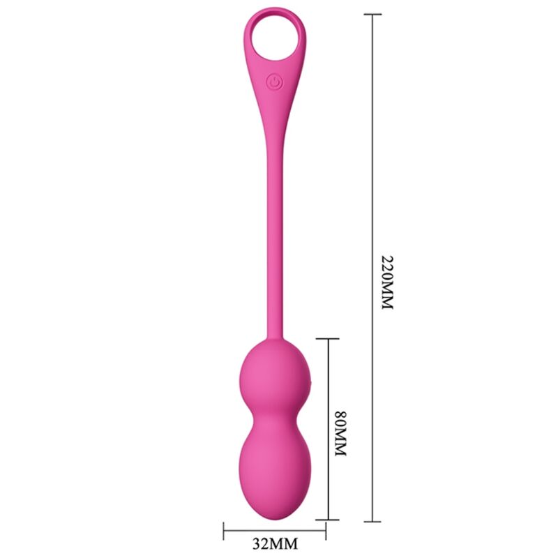 Pretty Love - Elvira Pink Wiederaufladbare Vibrierblle