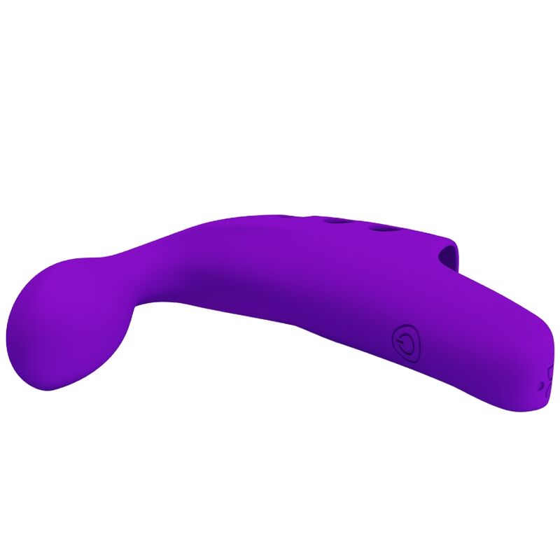 Pretty Love - Gorgon Purple Wiederaufladbarer Fingervibrator